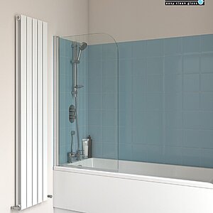 Lunar Bath Screen - Chrome