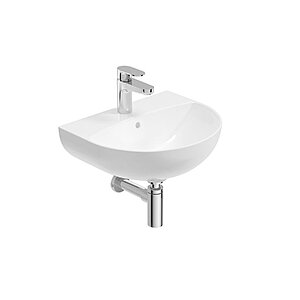 Horizon Round Basin 45cm And Chrome Bottle Trap