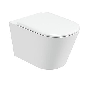 Reflections Wall Hung Rimless WC-Sequence Soft Close Seat