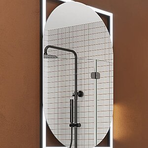 Rubin LED Mirror - Black