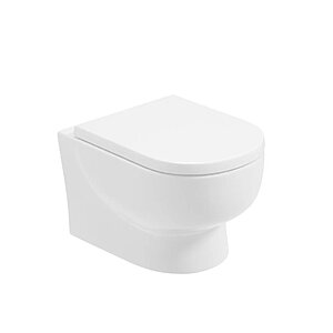 Via Wall Hung Rimless Pan & Delta Soft Close Seat