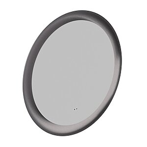 Vaida LED Mirror - Brushed Steel