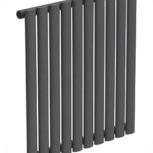 AMURA Designer Radiator Horizontal 600X600mm Single Panel Anthracite