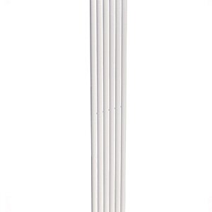 AMURA Designer Radiator Vertical 1800X360mm Single Panel White