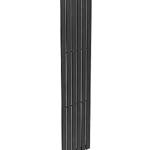 PIATTO Designer Radiator Vertical 1800X452mm Single Panel Black