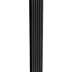 AMURA Designer Radiator Vertical 1800X360mm Double Panel Black