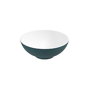 SKAL Round 40cm Wash Basin White - Ocean Blue & Waste