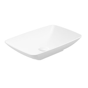 SKAL Rectangle 60cm Wash Basin White & Waste