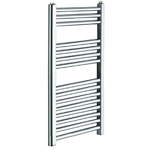 STRAIGHT 800x500mm Heated Towel Rail Chrome