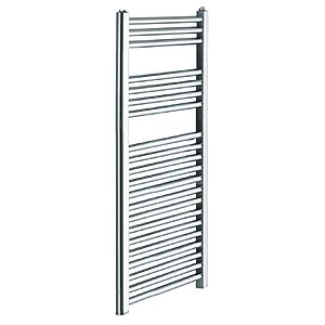 STRAIGHT 1200x500mm Heated Towel Rail Chrome