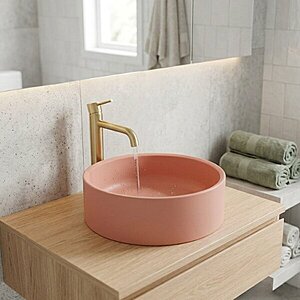 Sonas Living Round Countertop Wash Basin & Waste – Metro Blaze