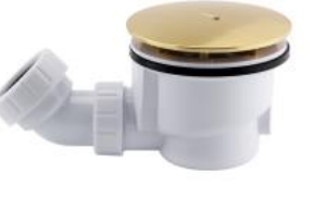 Matrix 90mm High Flow Waste - Brass