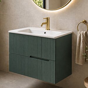 Bijou Green Range Unit with Basin